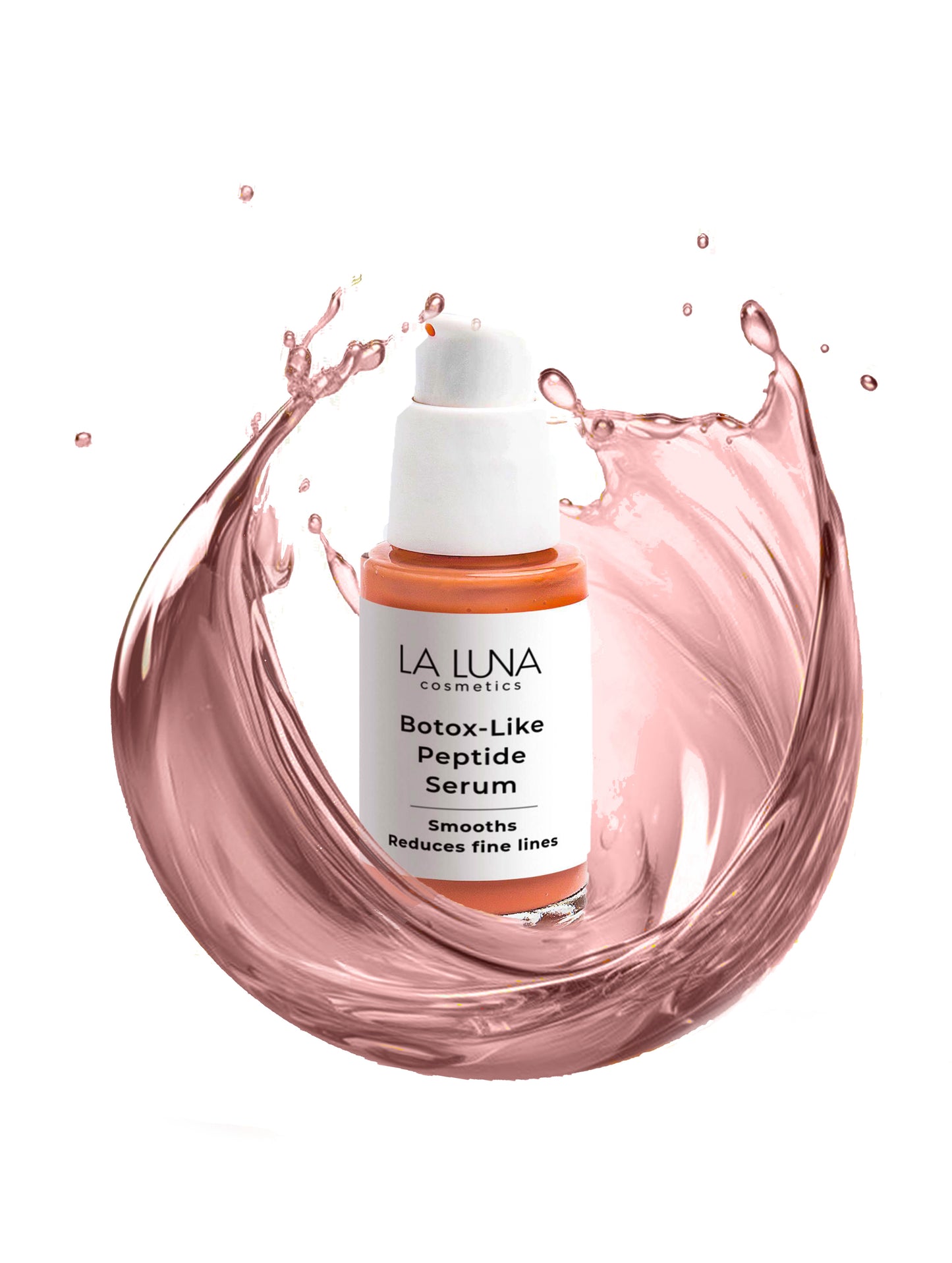 "La Luna" Botox-Like Peptide Serum – luxurious anti-aging serum with peptides, hyaluronic acid, and ginkgo extract. Smooths fine lines, boosts hydration, and enhances skin elasticity for a youthful, radiant glow. Perfect for normal, dry, and mature skin.