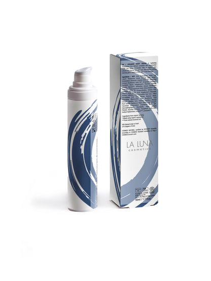La Luna Ceramide Hydrating Night Cream – Deeply Moisturizing, Anti-Aging, Supports Skin Barrier, Promotes Overnight Skin Renewal, Infused with Ceramides, Aloe Juice, Jojoba Oil, Shea Butter, and Hyaluronic Acid for Soft, Radiant, and Healthy-Looking Skin.
