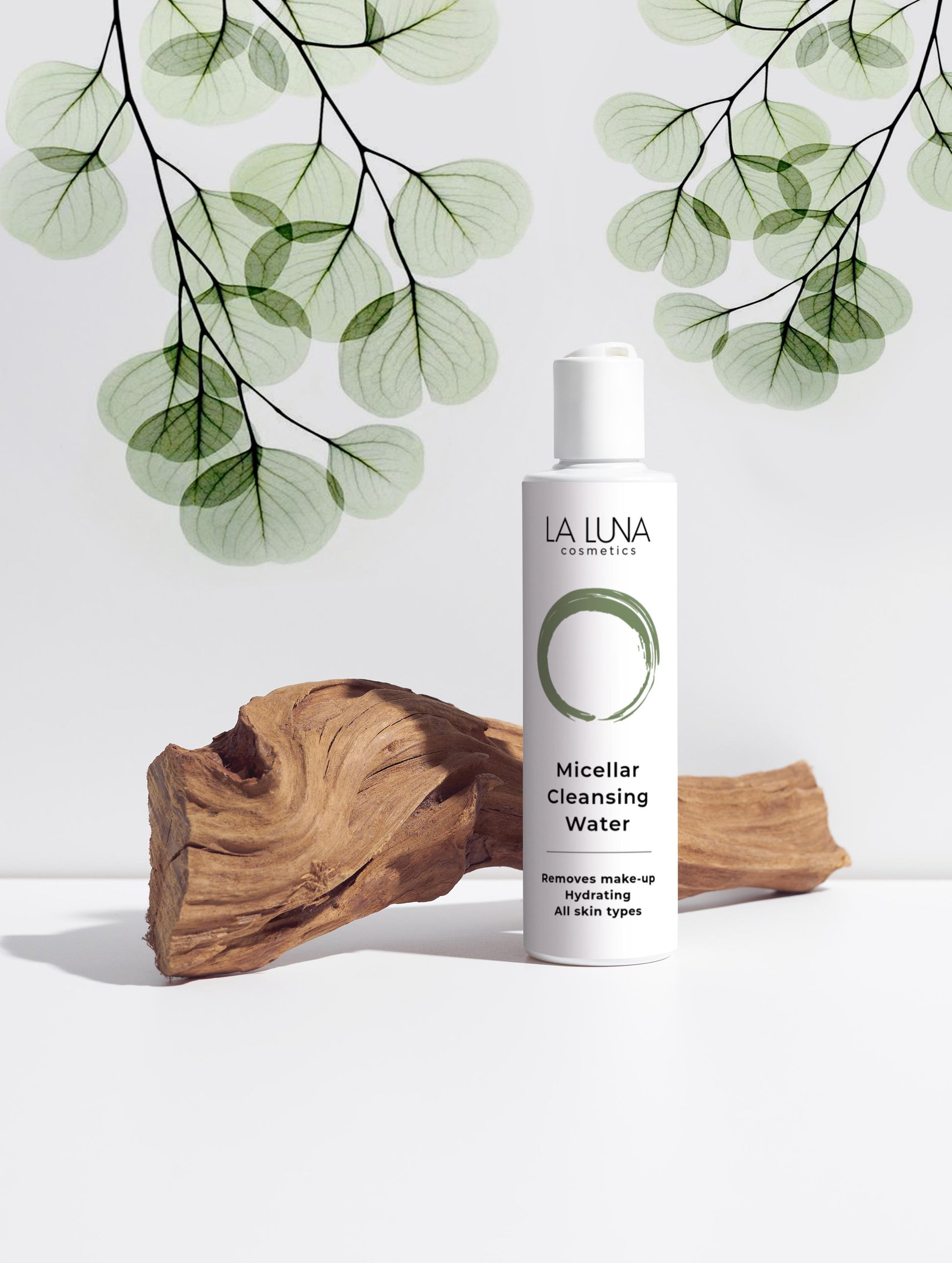 La Luna Micellar Cleansing Water – Hydrating, Gentle Face Cleanser with Hyaluronic Acid, Aloe Juice, Chamomile & Linden Flower Extracts for All Skin Types.
