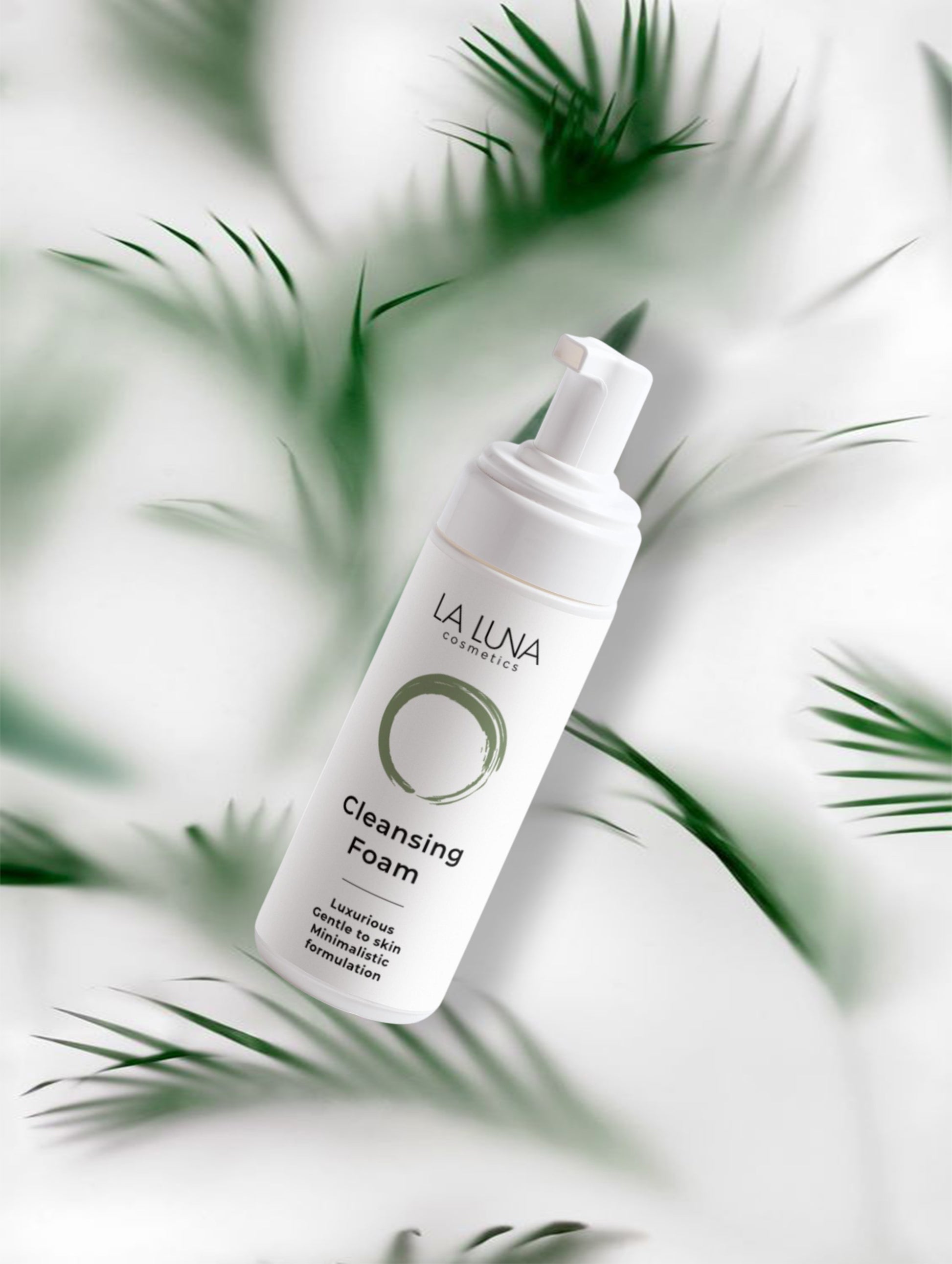 La Luna Cleansing Foam – Gentle Face Cleanser with Rose Flower Water, Chamomile & Calendula Extracts for Makeup Removal & Fresh, Supple Skin.
